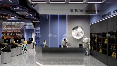 太空风电竞馆设计效果